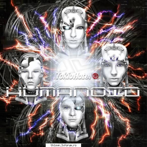 Coperta albumului "Humanoid" - pai...dak aia e coperta...nu ar trebui scris - TOKIO HOTEL
