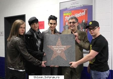 Tokio Hotel au obtinut "Walk Of Fame" - Asa cum am zis TH au obtinut "Walk Of Fame" Bravo - TOKIO HOTEL
