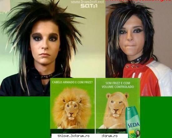 faze dure tokio hotel :)) - folositi samponul **** pentru un par mult mai - CAFENEA