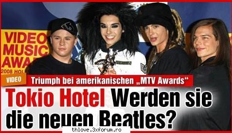 noii Beatles? - poza de la articol - TOKIO HOTEL